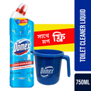 Domex Toilet Cleaning Liquid Ocean Fresh 750ml Mug Free