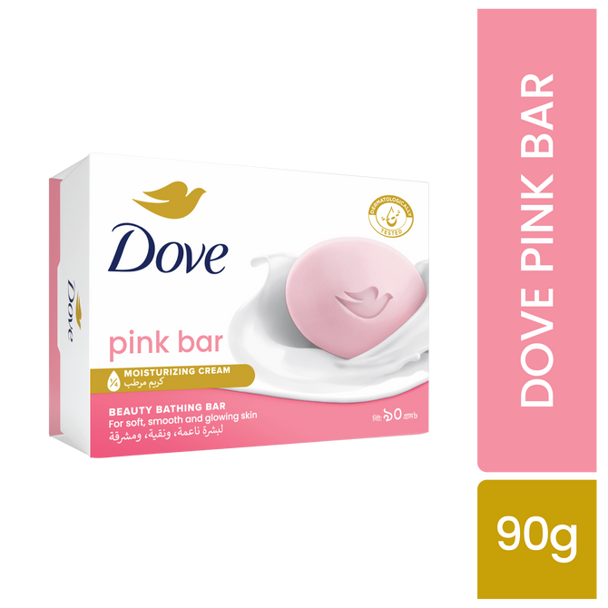 Dove Beauty Bar Soap Pink 90g