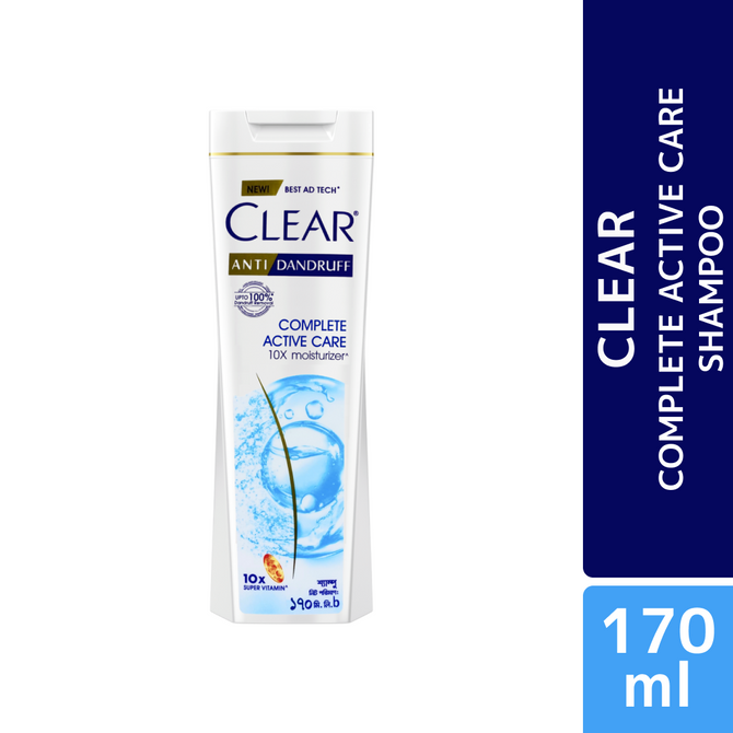 Clear Shampoo Complete Active Care Anti Dandruff 170ml