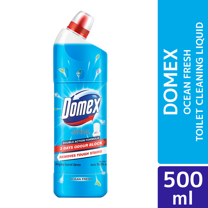 Domex Toilet Cleaning Liquid Ocean Fresh 500ml