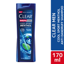 Clear Men Shampoo Cool Sport Menthol Anti Dandruff 170ml