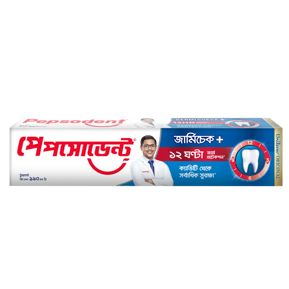 Pepsodent Toothpaste GermiCheck 190g