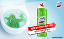 Domex Toilet Cleaning Liquid Lime Fresh 750ml