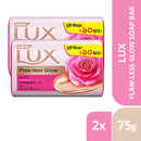 Lux Soap Bar Flaw Less Glow 75g Combo Pack 2pcs