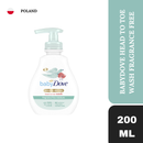 Dove Baby Head to Toe Wash Fragrance Free Moisture 200ml