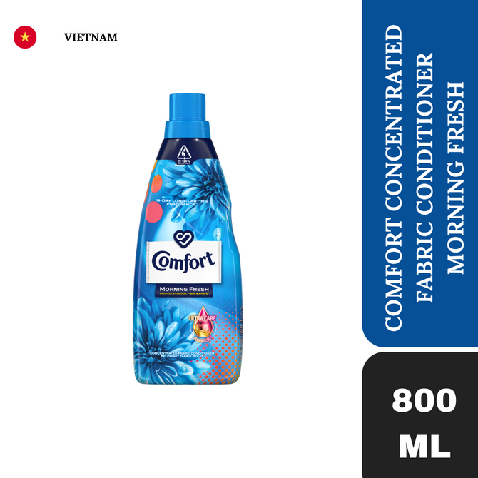 Comfort Concentrated Fabric Conditioner Morning Fresh 800ml