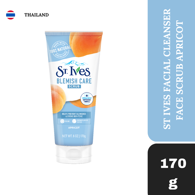 St. Ives Facial Cleanser Blemish Care Face Scrub Apricot 170gm