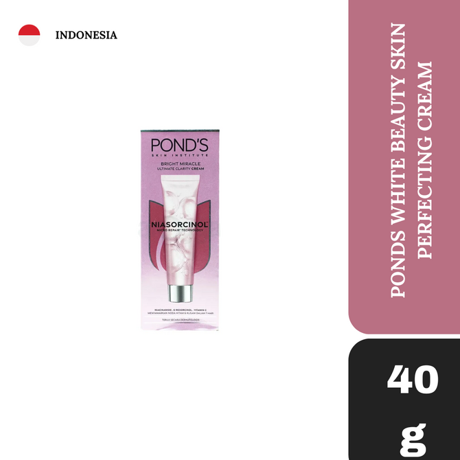 Pond's Bright Miracle Ultimate Clarity Cream Niasorcinol 40g