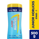 Junior Horlicks Health and Nutrition Drink Stage-1 Jar 500g (Powder Drink)