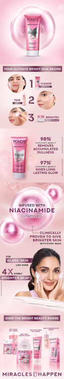 Pond's Face Wash Bright Beauty 100g