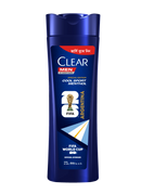Clear Men Shampoo Cool Sport Menthol Anti Dandruff 330ml (Argentina's Jersey Free)