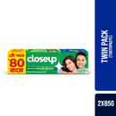 Closeup Toothpaste Menthol Fresh (Twin Pack 2X85g)