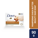 Dove Beauty Bar Soap Pampering Shea Butter (Imported )(UI) 90g