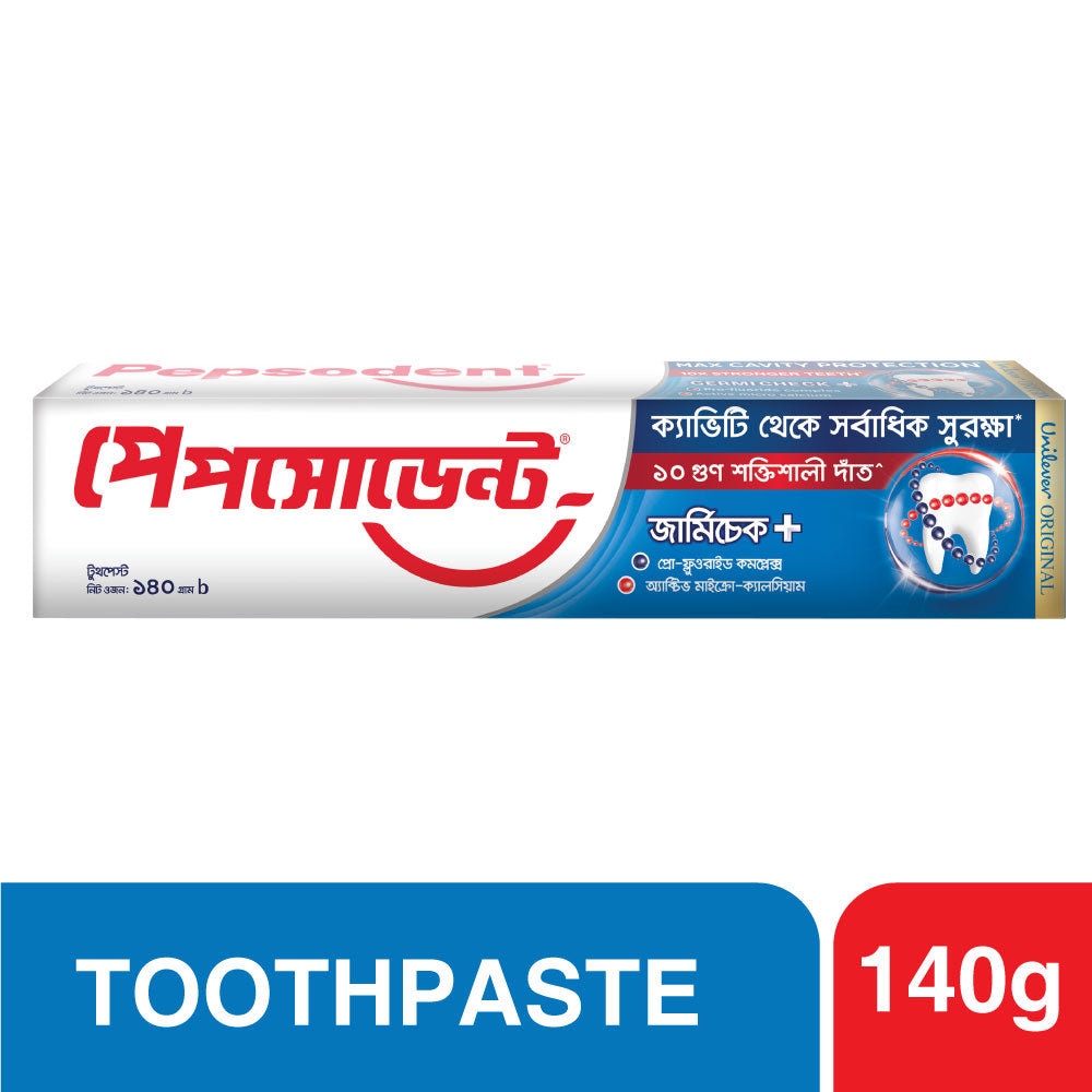 Pepsodent Toothpaste GermiCheck 140g