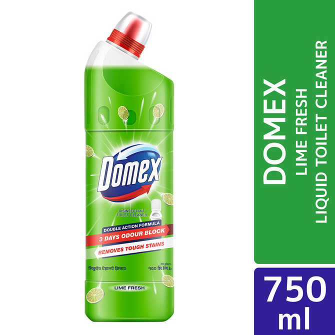 Domex Toilet Cleaning Liquid Lime Fresh 750ml