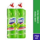Domex Toilet Cleaning Liquid Lime Fresh 750ml Combo Pack 2Pcs