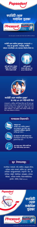 Pepsodent Toothpaste Germi-Check 40g