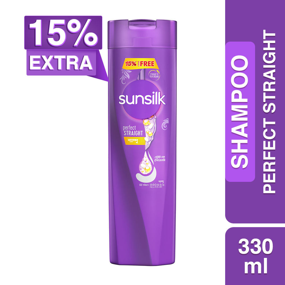 Sunsilk Shampoo Perfect Straight 330ml Ushopbd