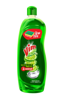 Vim Liquid Dishwash 475ml Scrubber Free