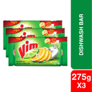 Vim Dishwashing Bar 275g (Bundle of 3)