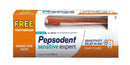 Pepsodent Sensitive Expert Gum Care 140g Toothbrush Free