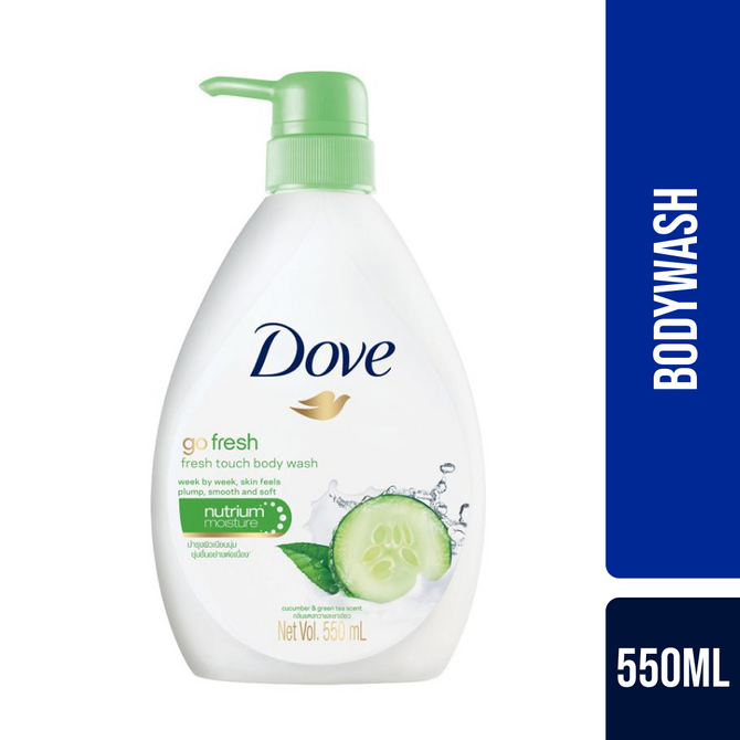 Dove Body Wash Fresh Touch(Imported )(UI) 550ml