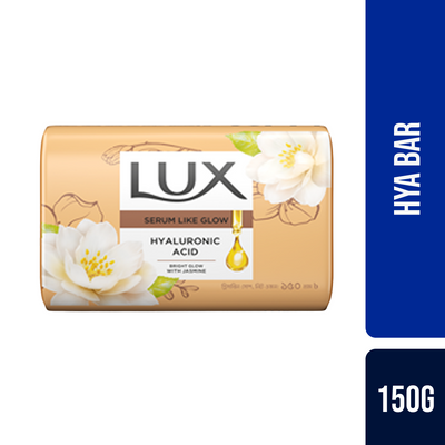 Lux Bright Glow Hya Bar Soap 150g