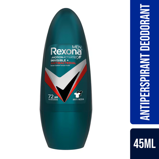 Rexona Men Invisible Antibacterial Roll On(Imported )(UI) 45ml