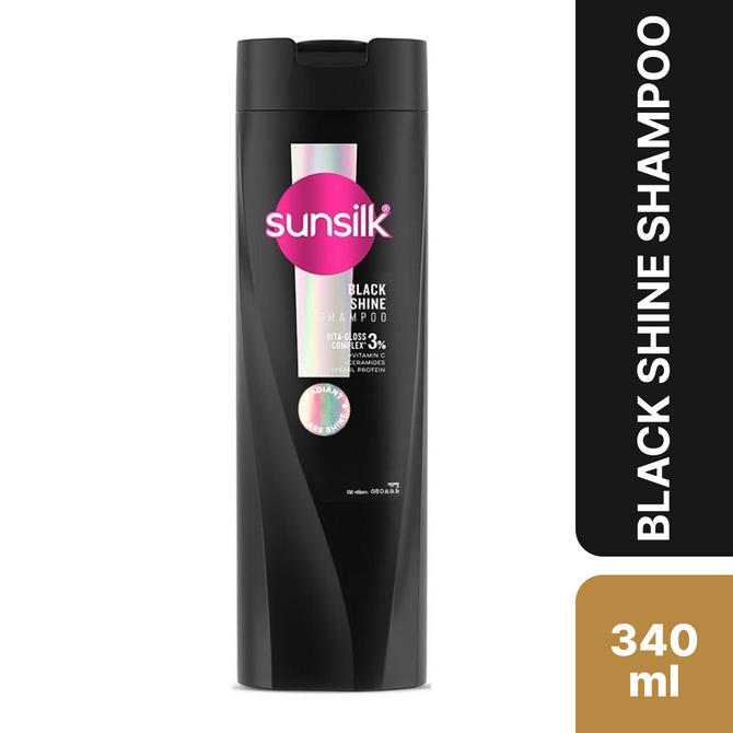 Sunsilk Shampoo Stunning Black Shine 340ml