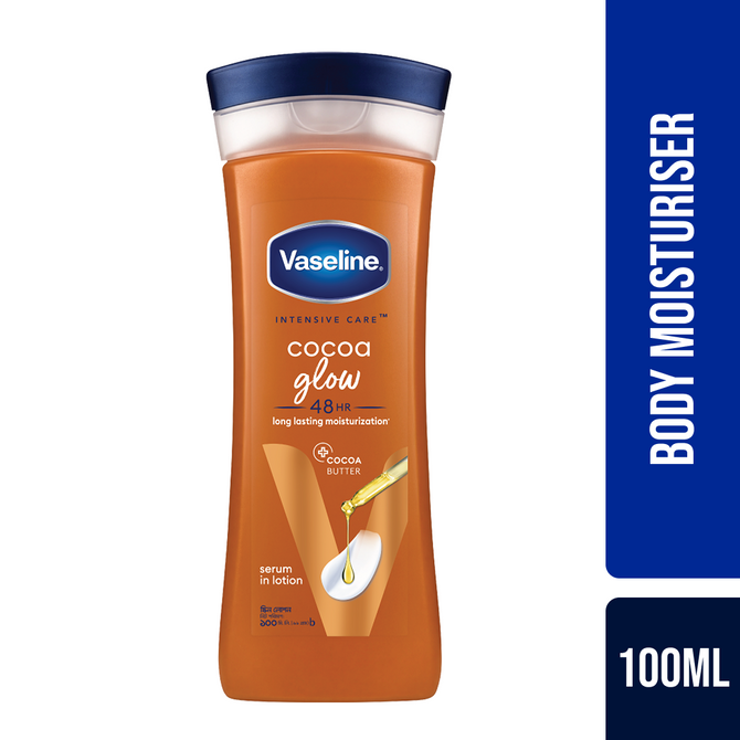 Vaseline Intensive Care Cocoa Glow Serum In Lotion 100ml