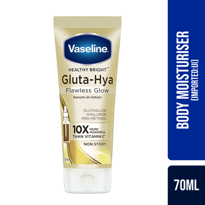 Vaseline Gluta-Hya Flawless Glow Serum in Lotion 70ml (Imported)