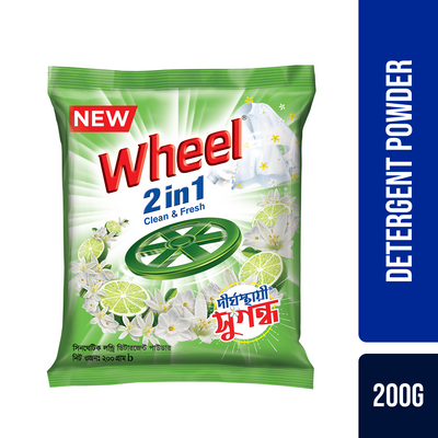 Wheel Washing Powder 2in1 Clean & Fresh 200g