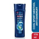 Clear Men Shampoo Cool Sport Menthol Anti Dandruff 170ml