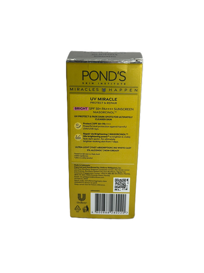 Pond's UV Miracle Protect & Repair Bright Niasorcinol Sunscreen 50g