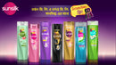 Sunsilk Shampoo Stunning Black Shine 340ml Hair Scrunch Free
