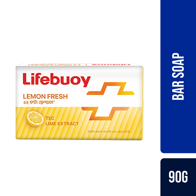 Lifebuoy Bar Soap Lemon Fresh 90g