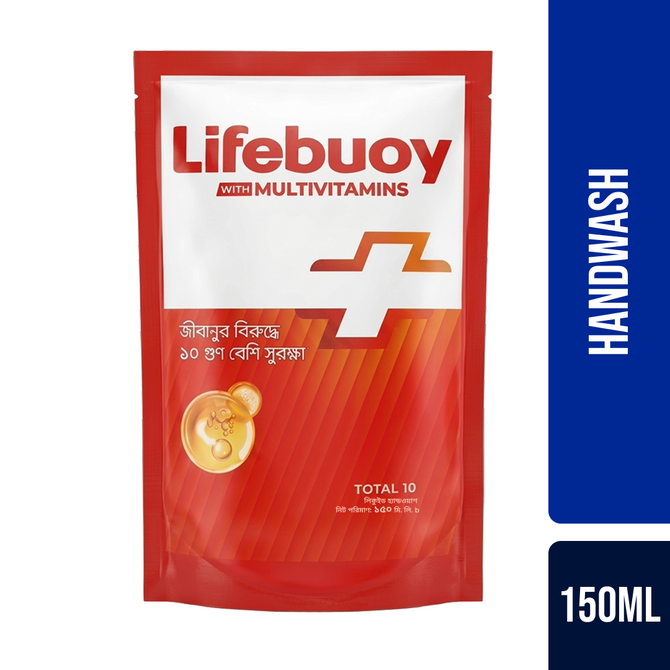 Lifebuoy Handwash (Soap) Total Refill 150ml