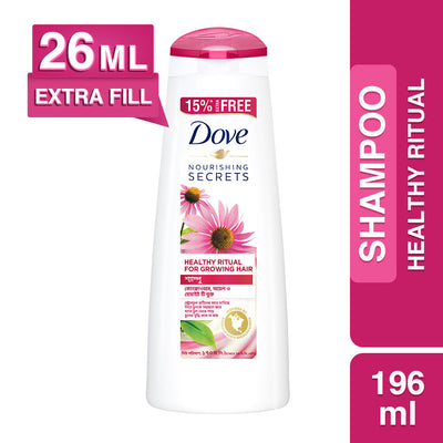 Dove Shampoo Healthy Grow 170ml 15% Extra