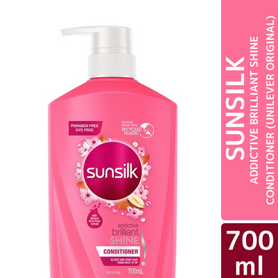 Sunsilk Addictive Brilliant Shine Conditioner 700ml  (Unilever Original)