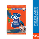 Surf Excel Synthetic Laundry Detergent Powder 500g With Vim Liquid 75ml Free