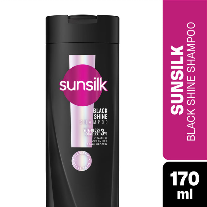 Sunsilk Shampoo Stunning Black Shine 170ml
