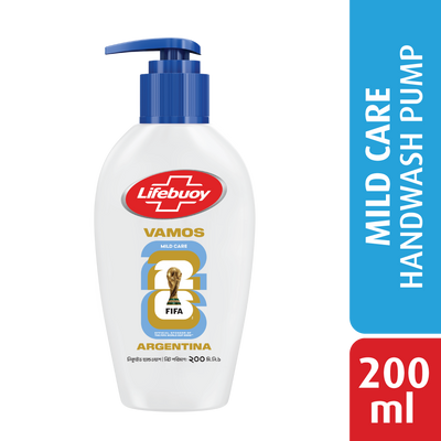 Lifebuoy Handwash (Soap) Care Pump 200ml (FIFA)