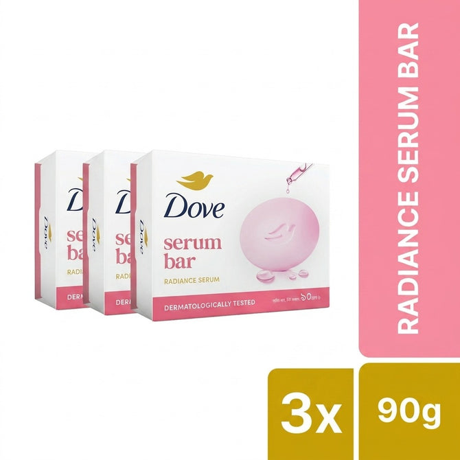 Dove Radiance Serum Bar 90g (Bundle of 3)