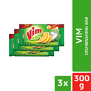 Vim Dishwashing Bar 300g (Bundle of 3)