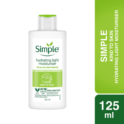 Simple Hydrating Light Moisturiser 125ml