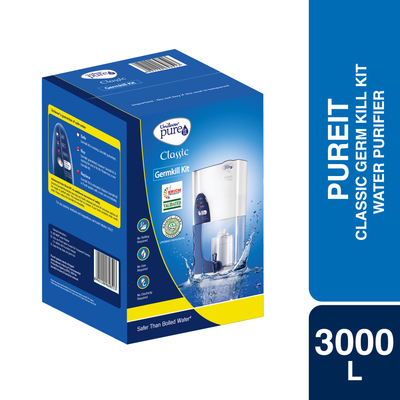 Unilever Pureit Classic Germ Kill Kit 3000L (Water Purifier)