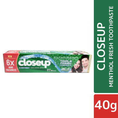 Closeup Toothpaste Menthol Fresh 40gm