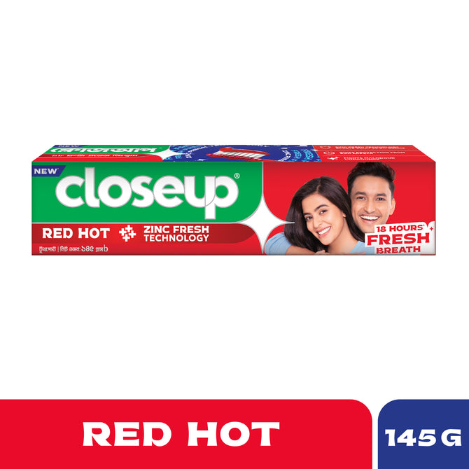 Closeup Toothpaste Red Hot 145g