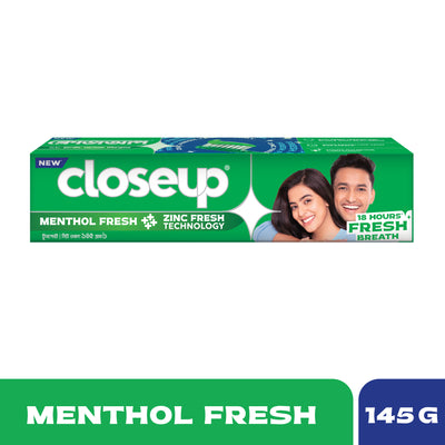 Closeup Toothpaste Menthol Fresh 145g