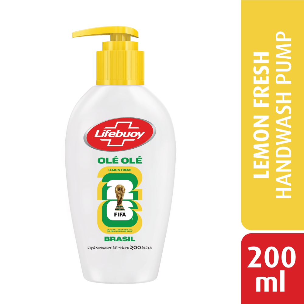 Lifebuoy Handwash Lemon Fresh Pump 200ml (FIFA)